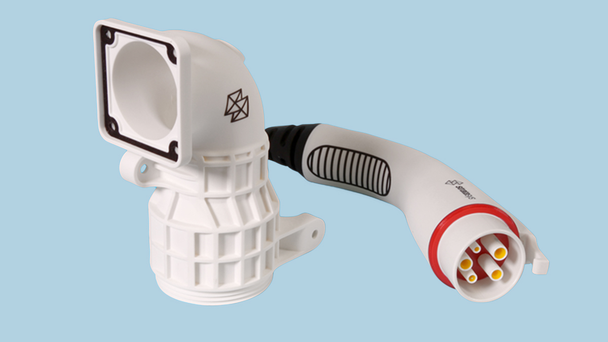 E-Auto Ladegerät Prototype